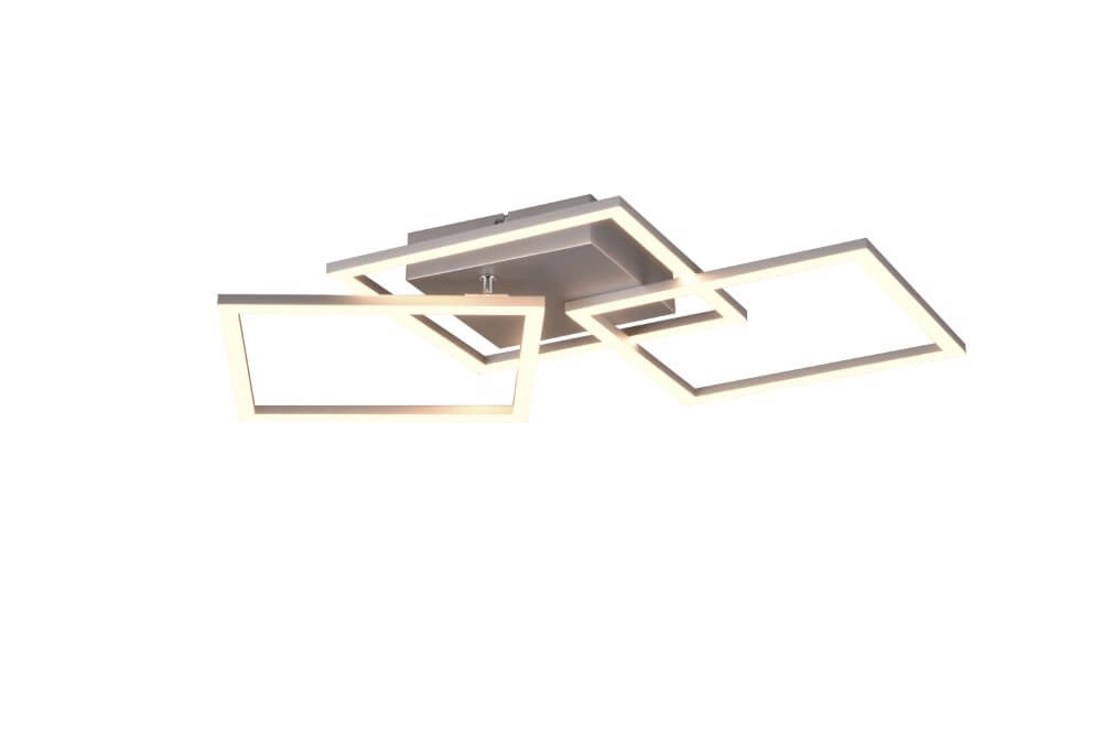 Gray ceiling lamp Trail design Trio 4017807577136