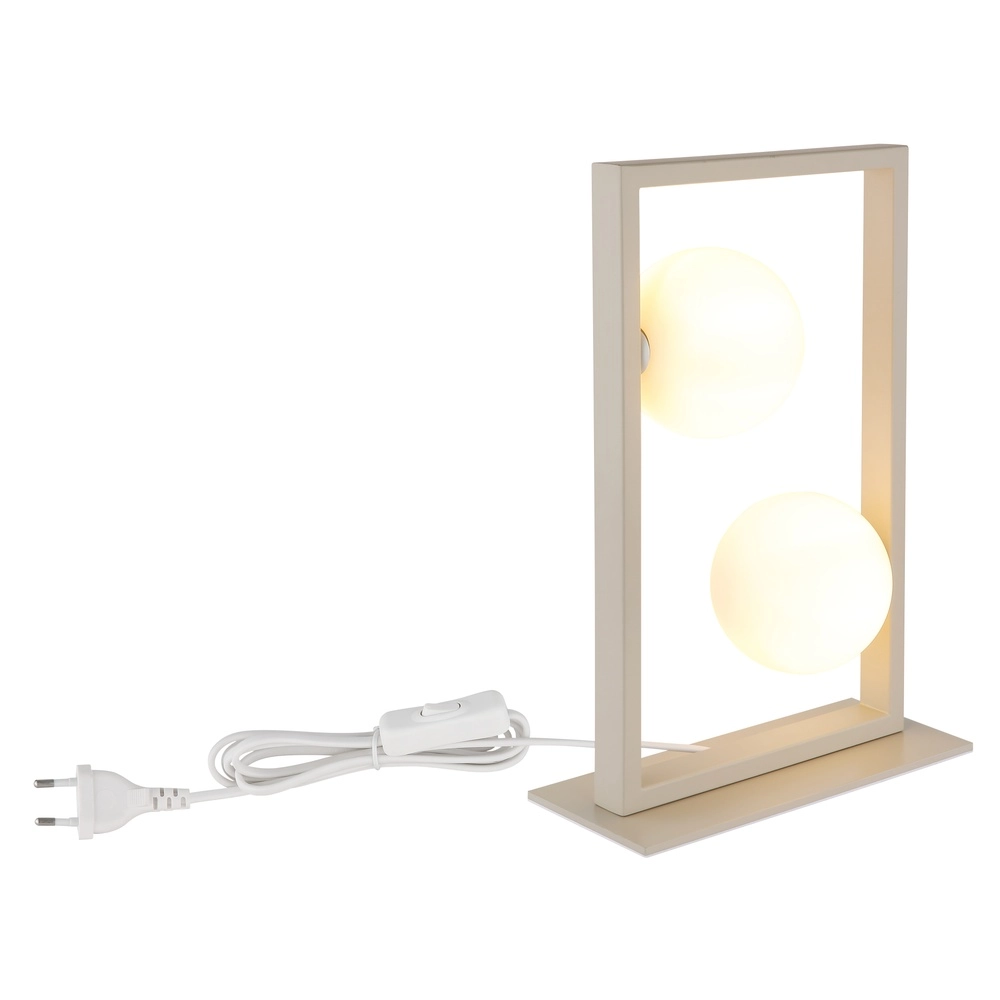 Modern table lamp Nanda sand brown Globo 9007371567041