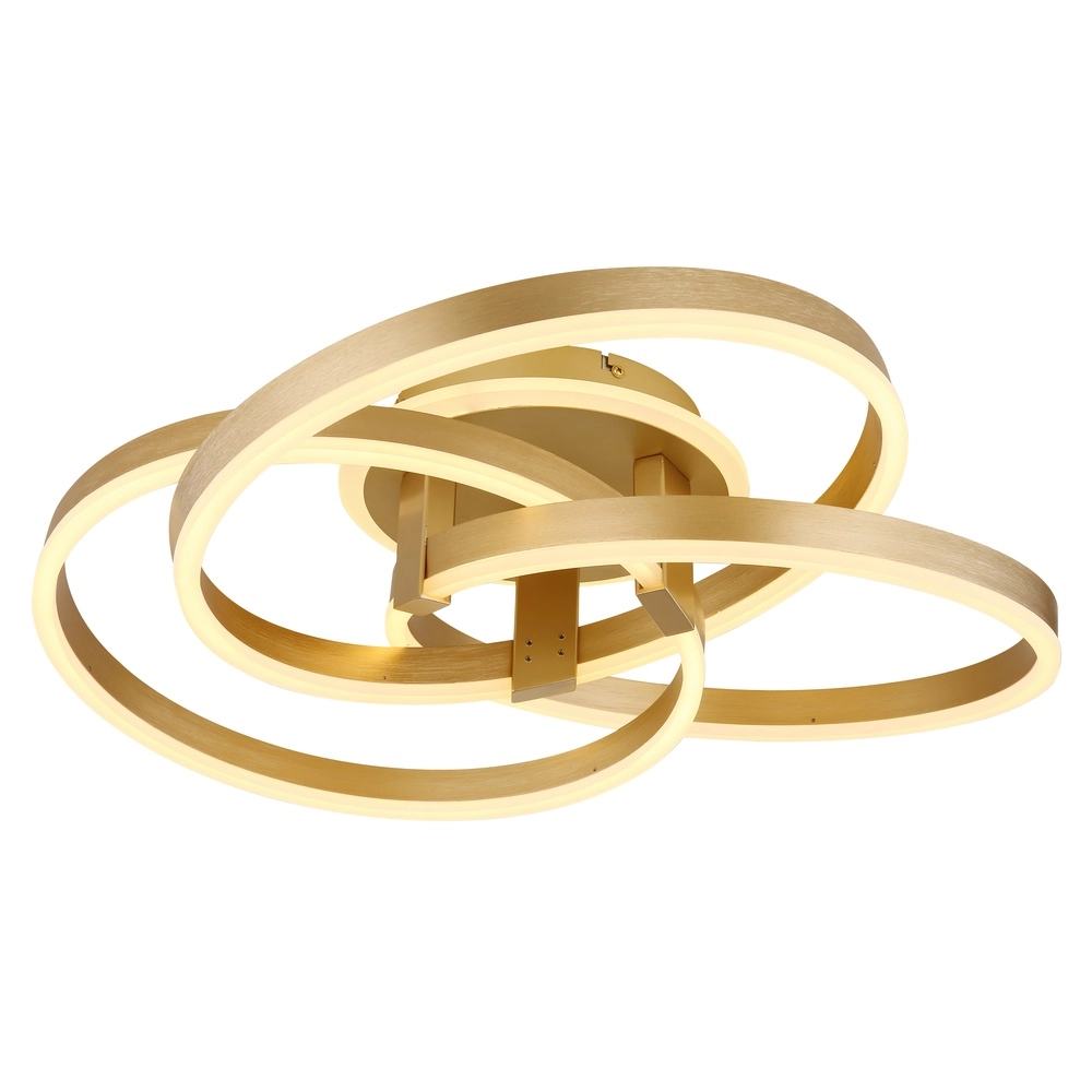 Golden ceiling lamp Herwig Design Globo 9007371446452