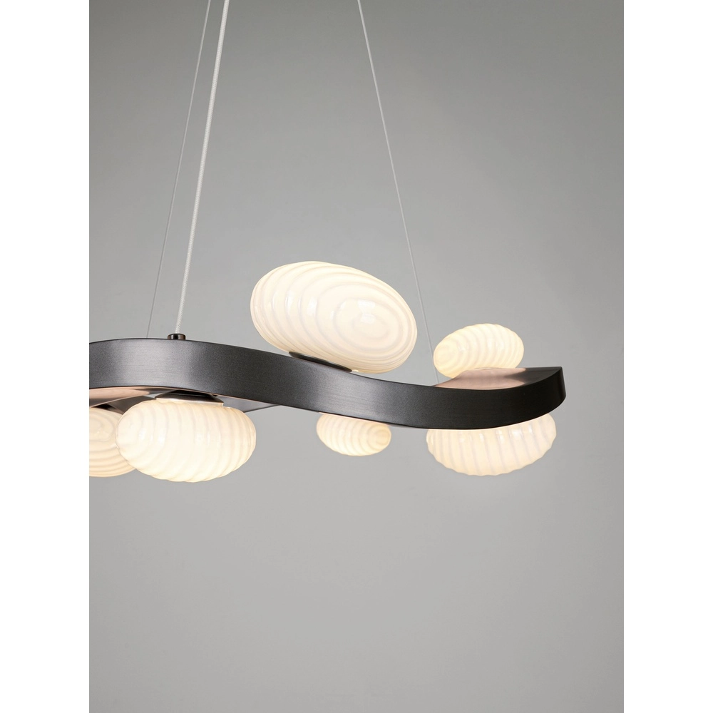Design pendant lamp Severo black and white Lyora 5212063500365