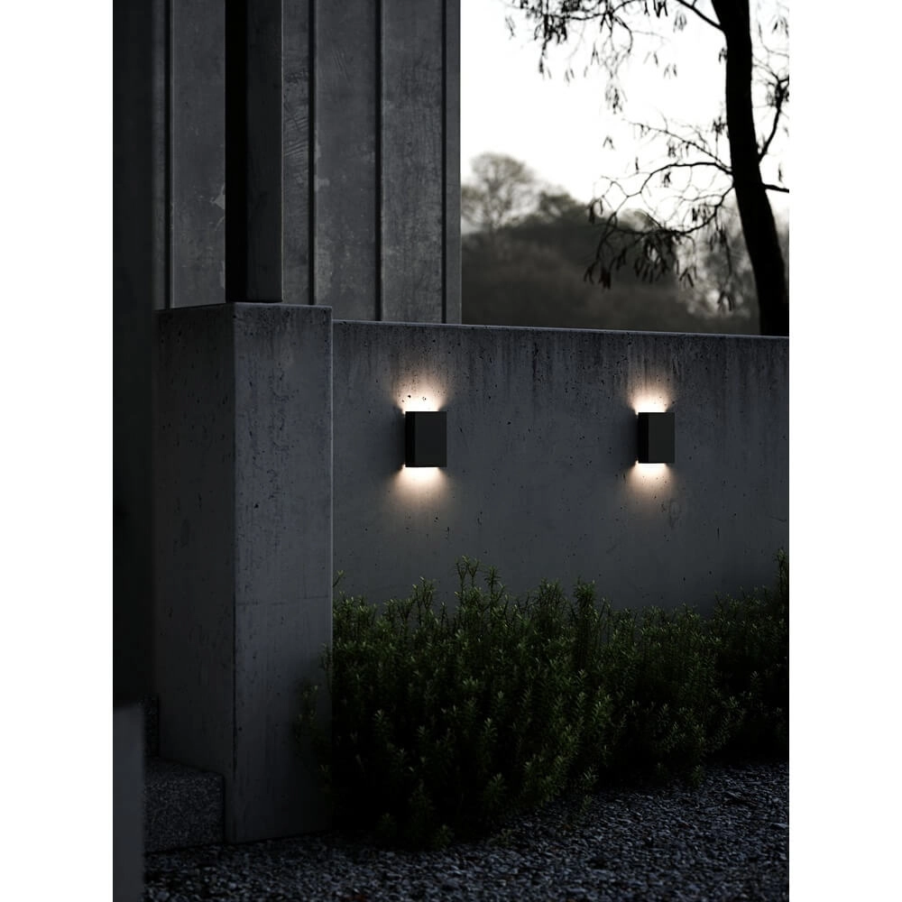 Wall lamp black Fold Wide design Nordlux 5704924000584