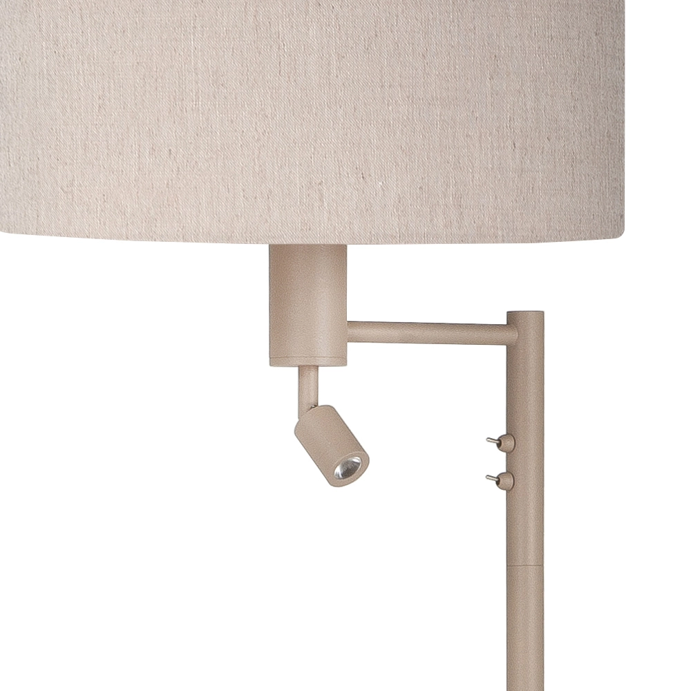 Floor lamp Havana sand brown Highlight 8718379037573