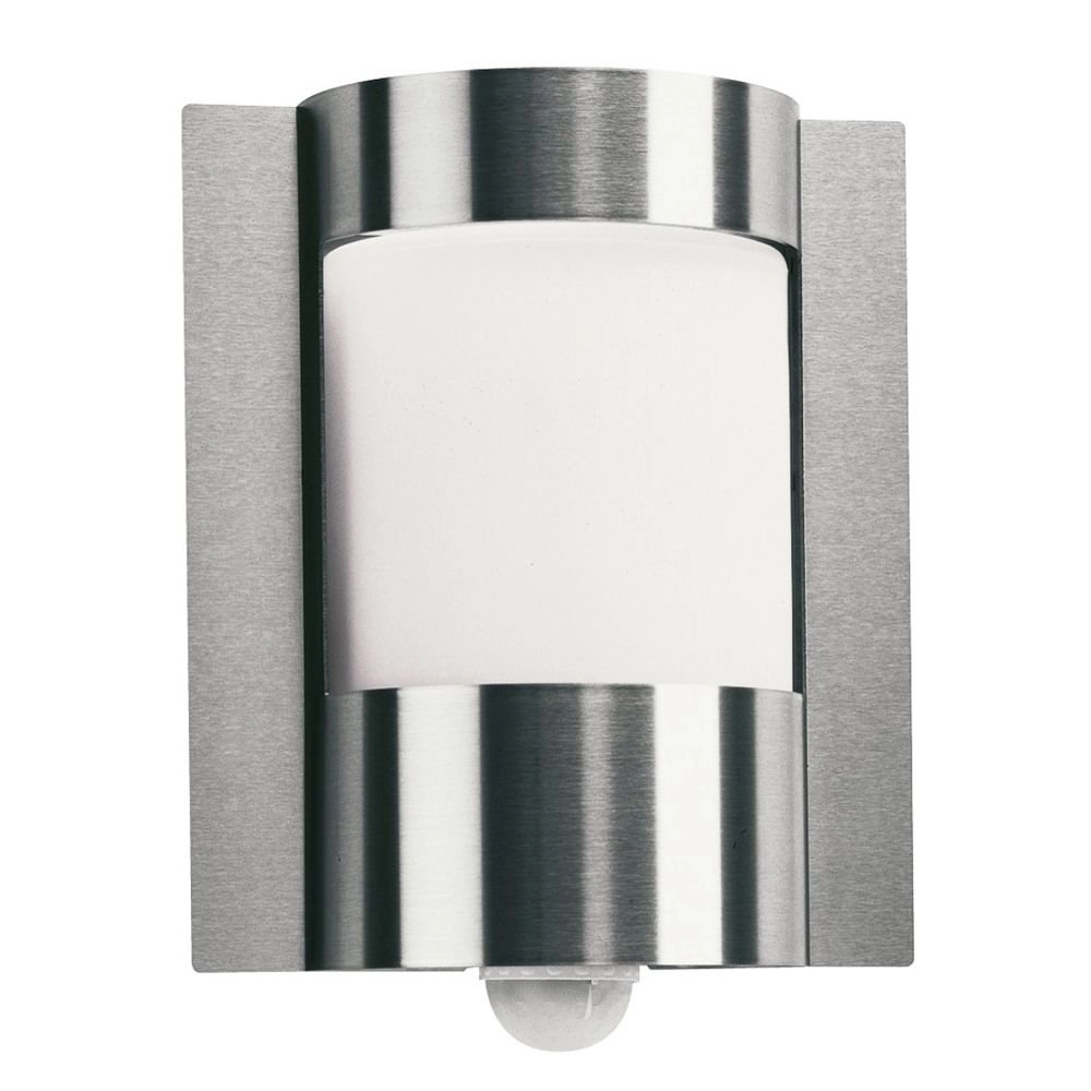 Stainless steel outdoor lamp Kampala with sensor