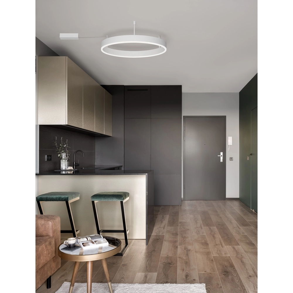Ceiling lamp Motif white Ø 60cm Lyora 5212017442970