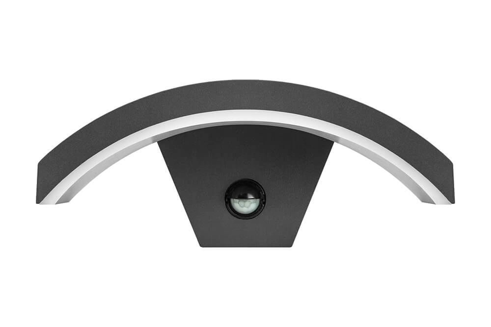 Design outdoor lamp Curve PIR with motion sensor Lyora 5055788232629