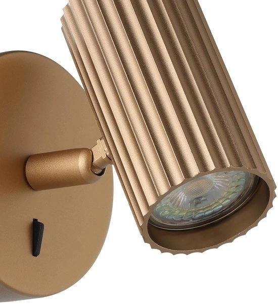 Surface-mounted spot Portillo Single gold Eglo 9008606360543