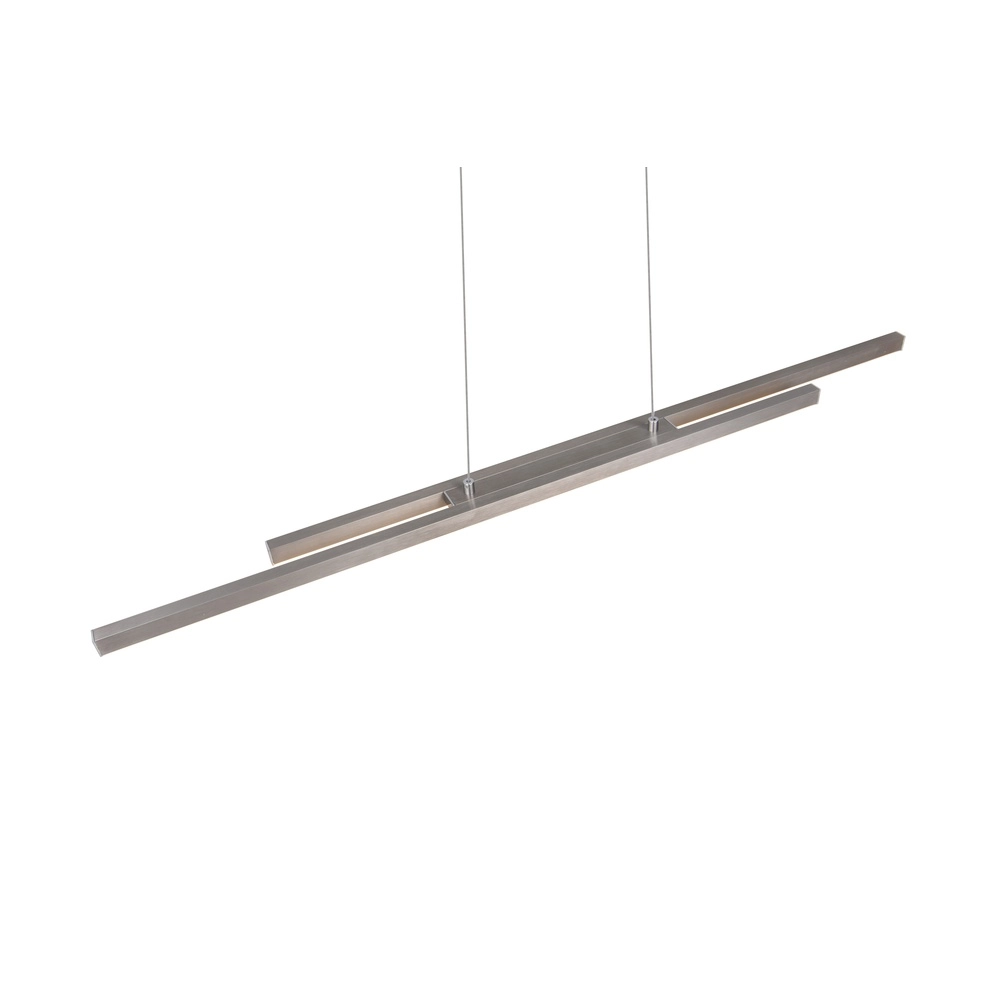 Pendant lamp Odio nickel Trio 4017807612530