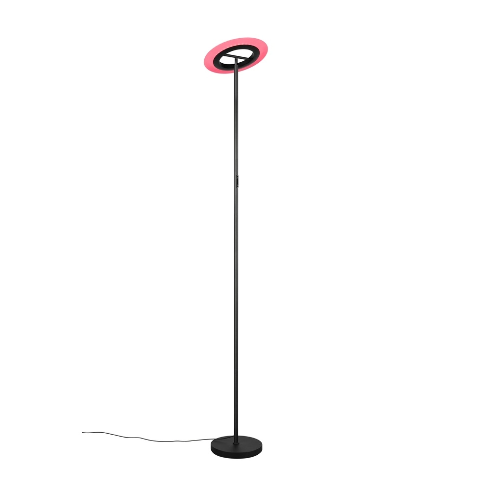 Design floor lamp Samba Black RGB Trio 4017807653229