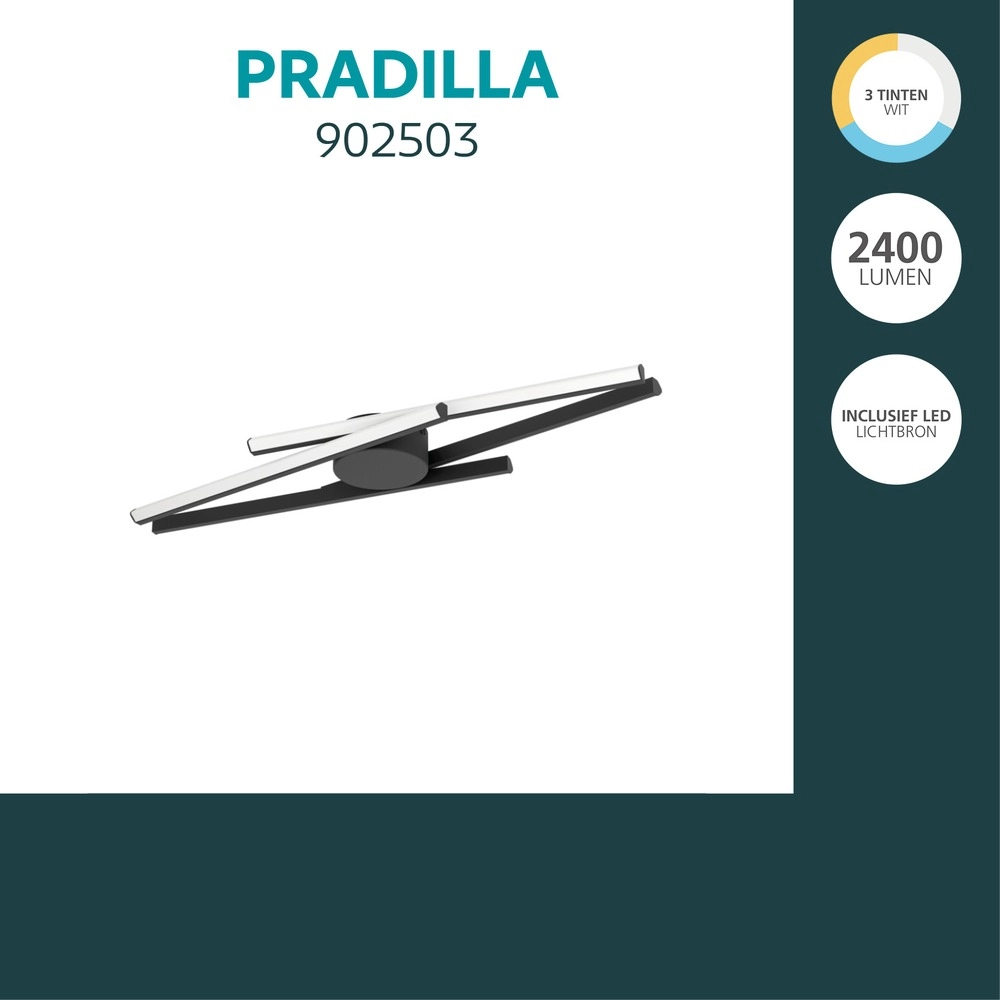 Design ceiling lamp Pradilla Black