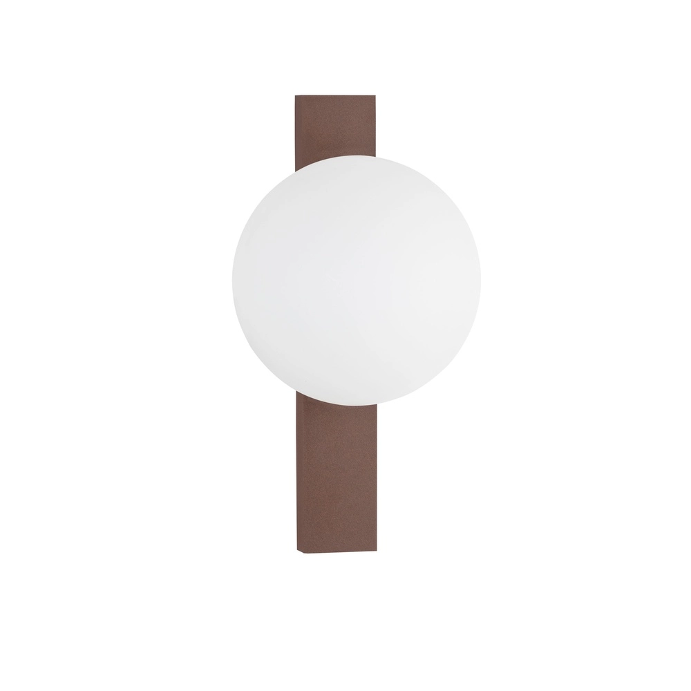 Unique wall lamp Remi Rusty brown with white bulb Lyora 5212017494481