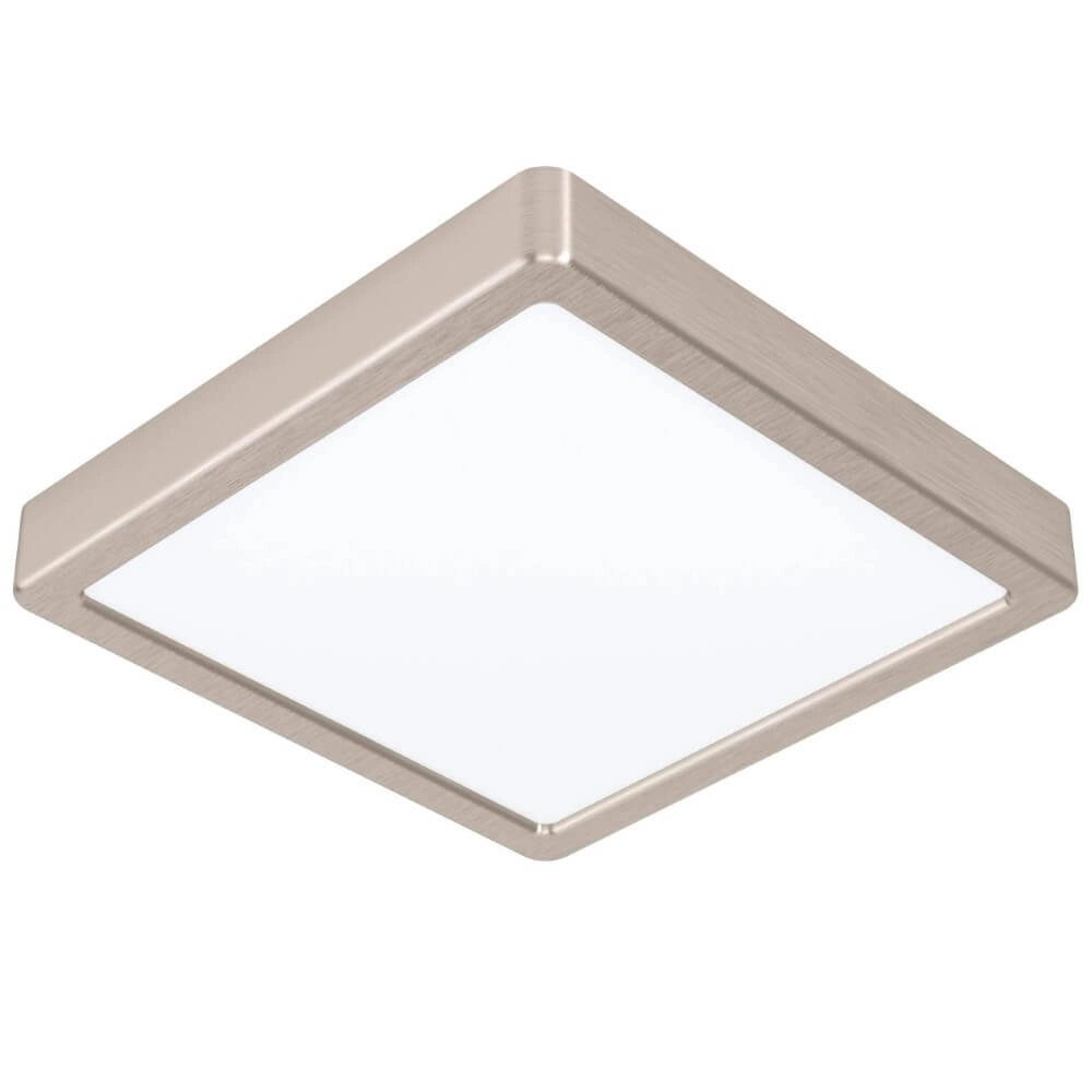 Stainless steel ceiling lamp Fueva 5 21 by 21cm