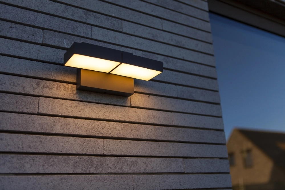 Unique wall lamp Twisto grey Lutec 6939412018157