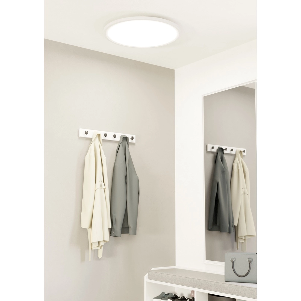 Smart Slim Ceiling Light Sarsina-Z Ø 60cm - white Eglo 9008606264056