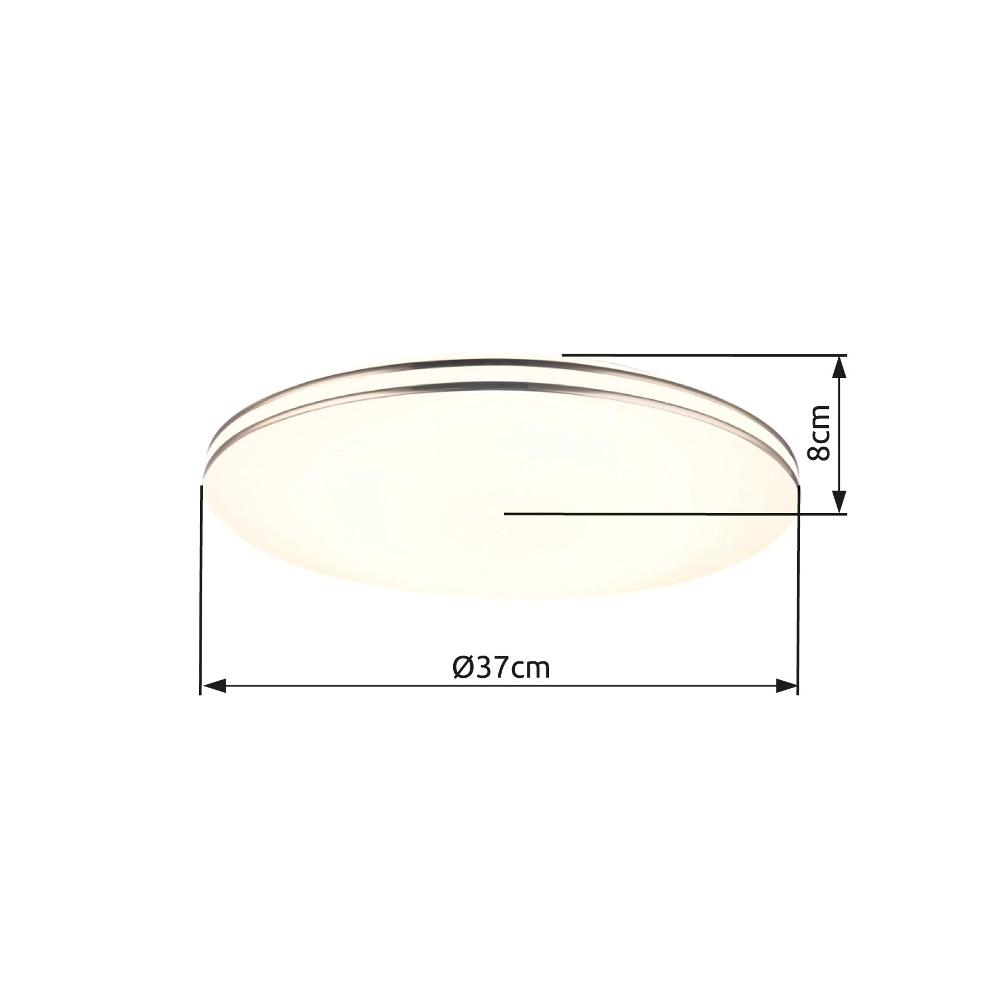 Ceiling light Pierre Ø 37cm white Globo 9007371369683