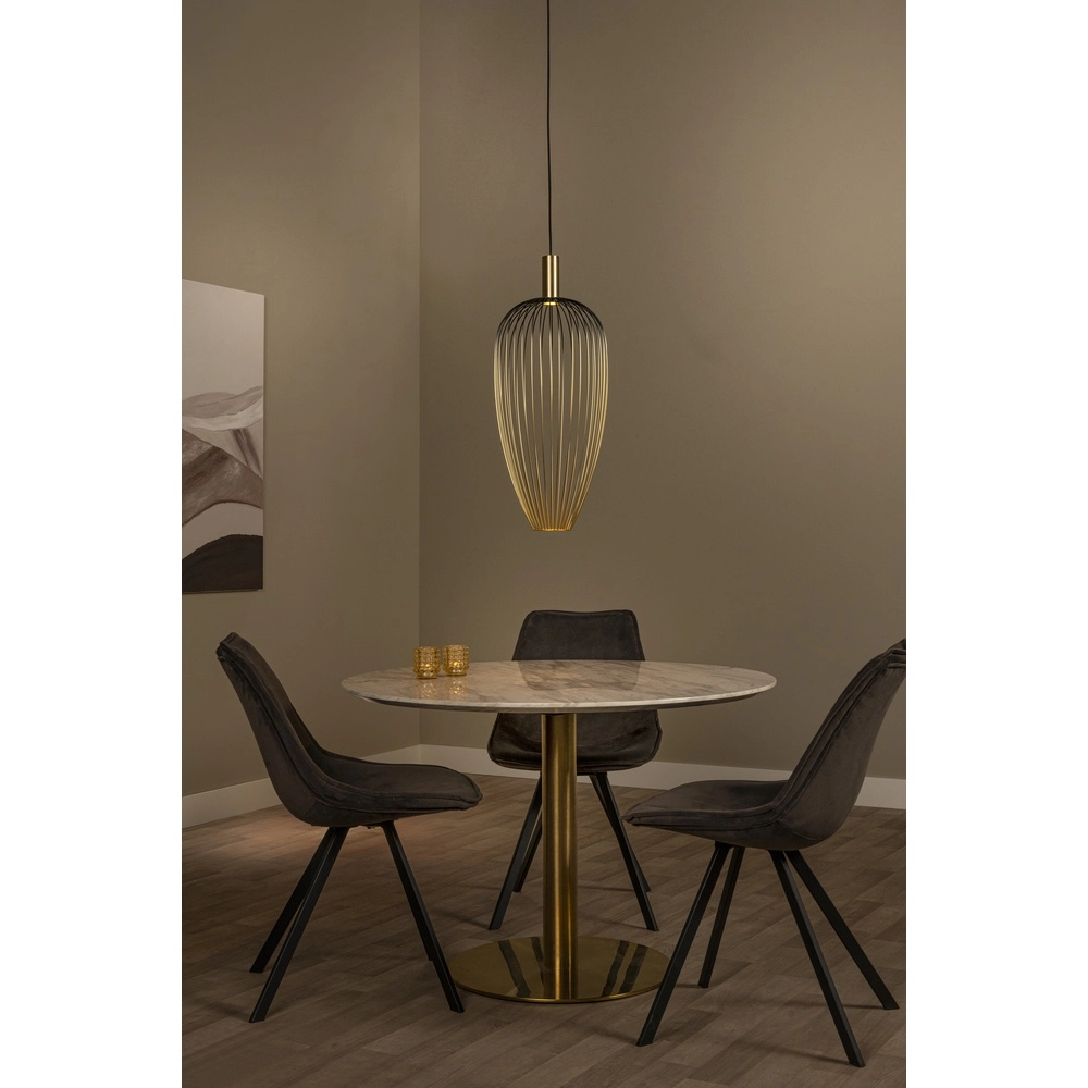 Wire lamp Aurelie Ø 30cm gold Lucide Vibes 5411212212283