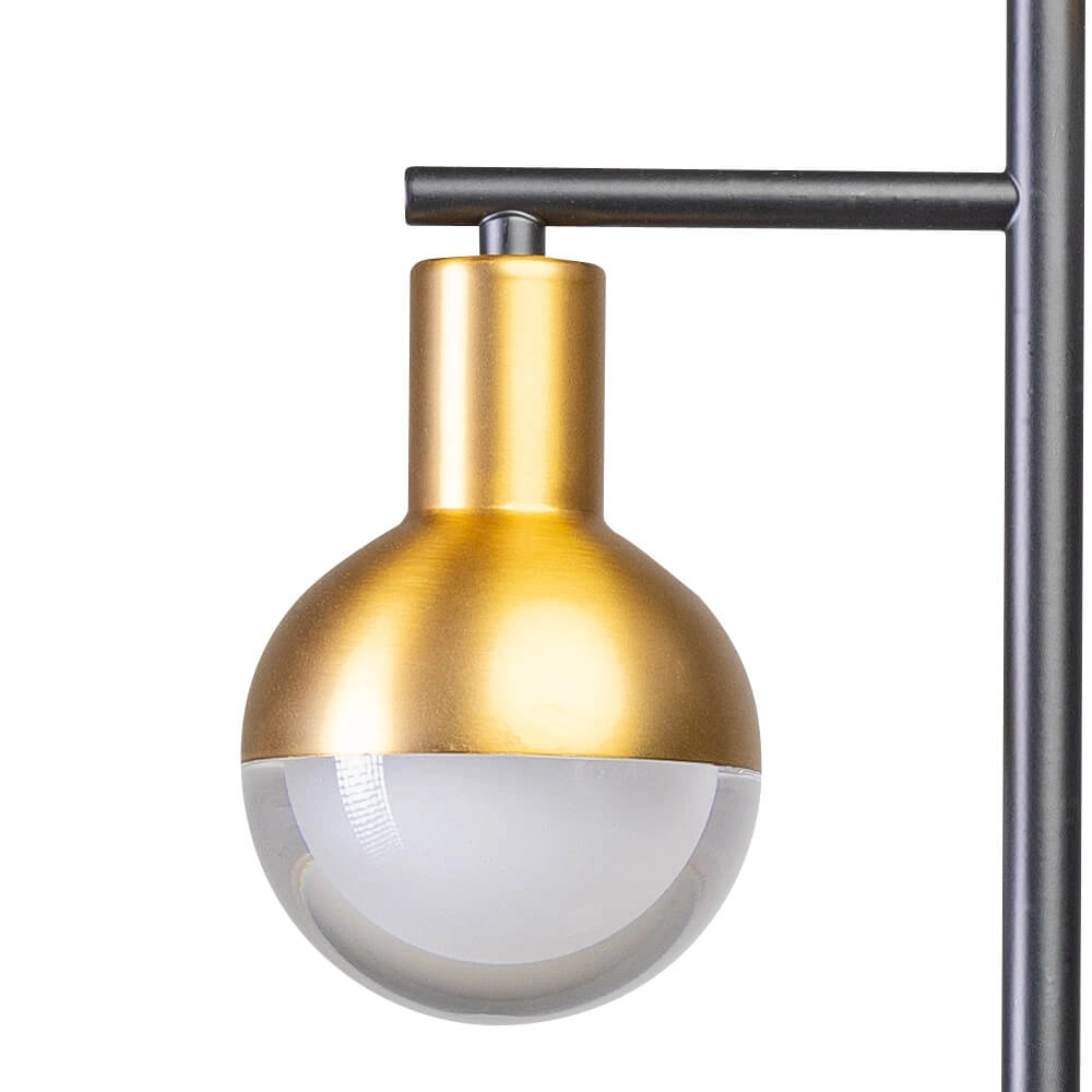 Black gold floor lamp Drop ETH 8720195306535