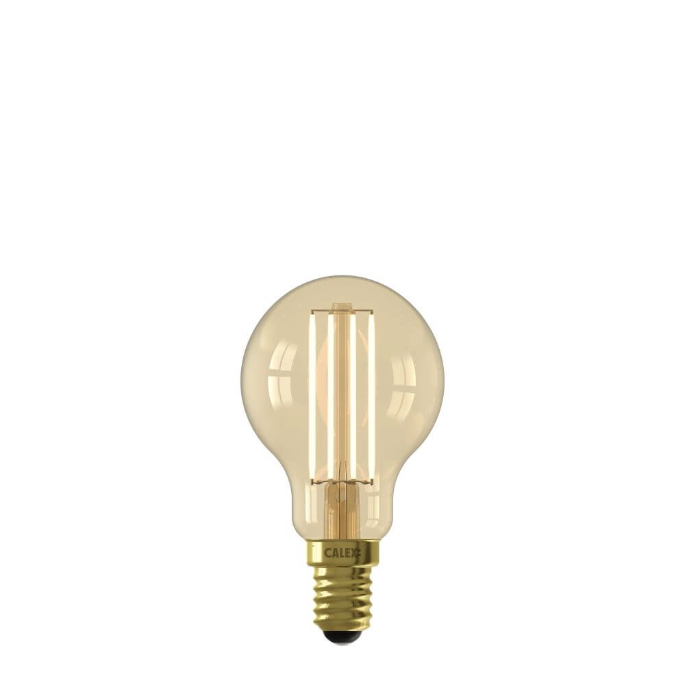 Smart LED bulb 4,9W - E14 - Led - P45 - 470lm gold
