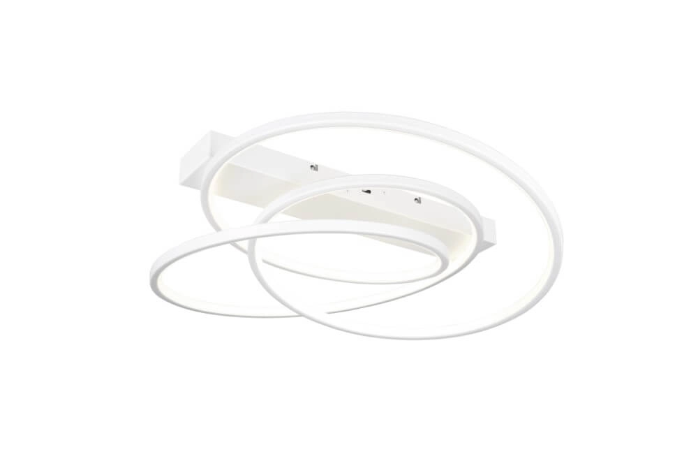 Bedroom ceiling lamp Darvin white - 65cm Trio 4017807616095