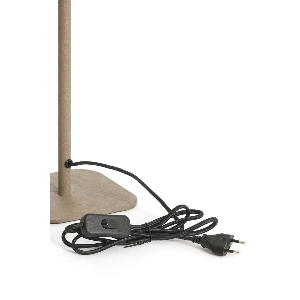 Bedside Lamp Elenie 15x15cm - matte dark brown Light & Living 8717807818807