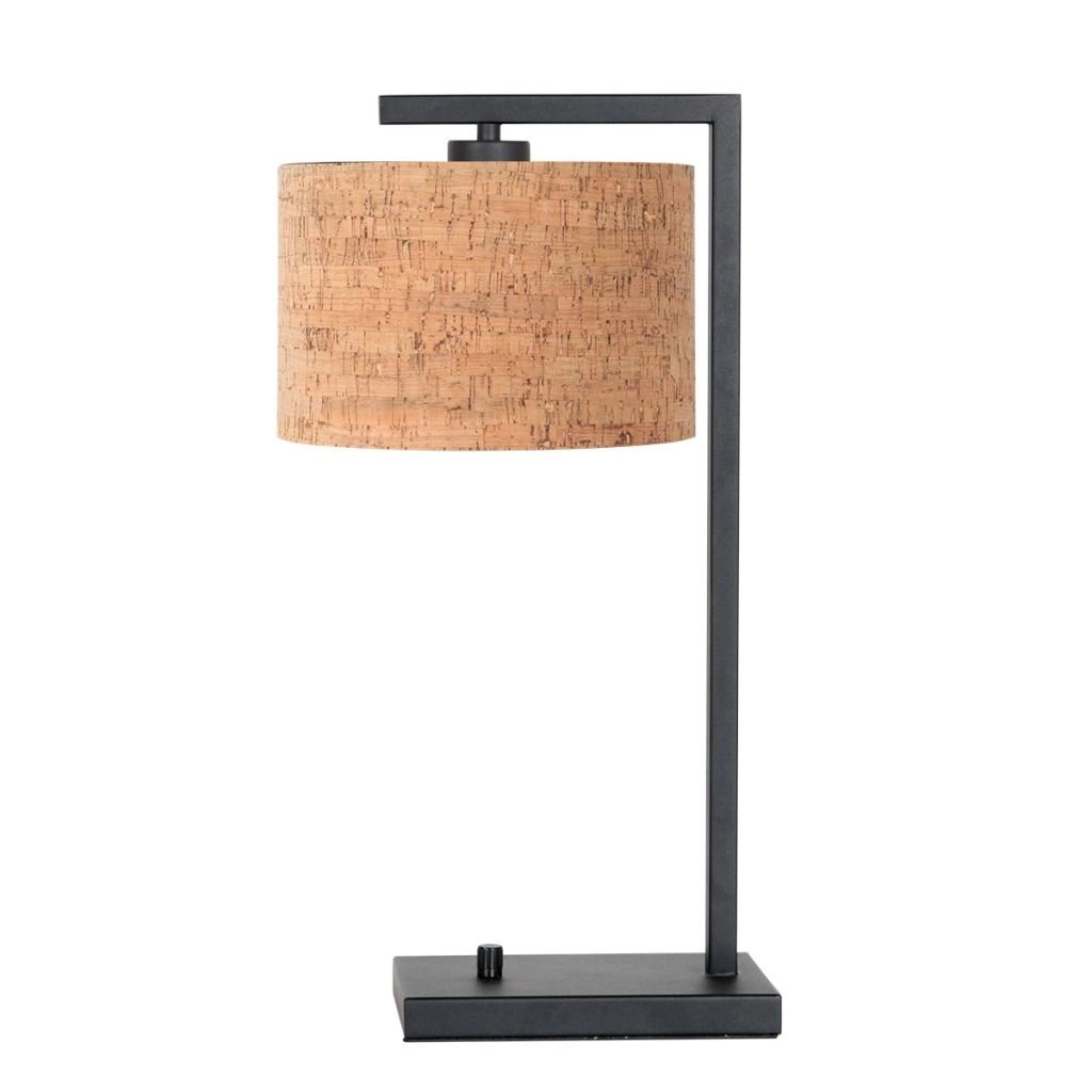 Table lamp Stang with cork cap Ø20cm