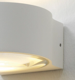 LED wall spot Hudson 11cm - white Artdelight 8719831733729