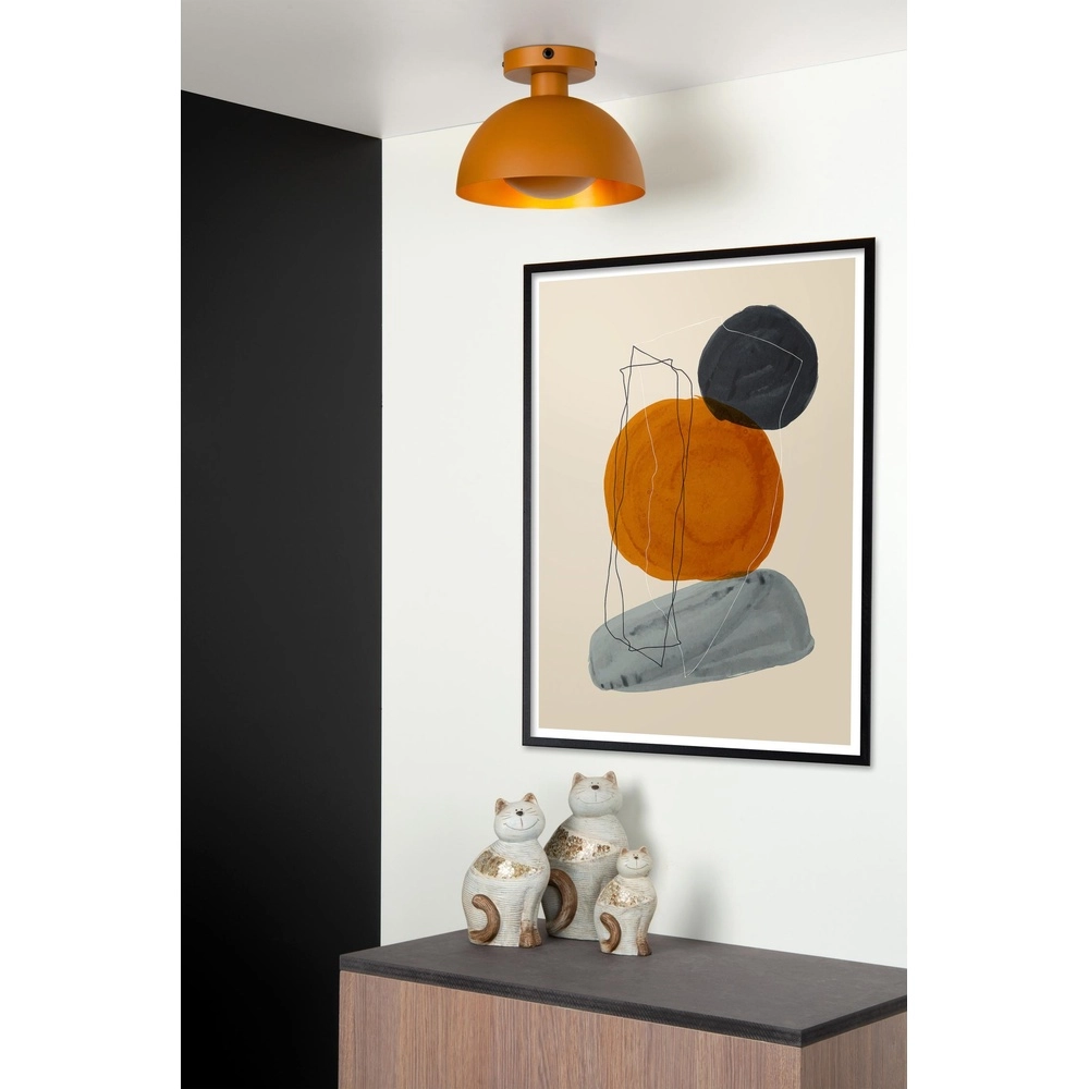 Design ceiling lamp Siemon yellow Lucide 5411212451736