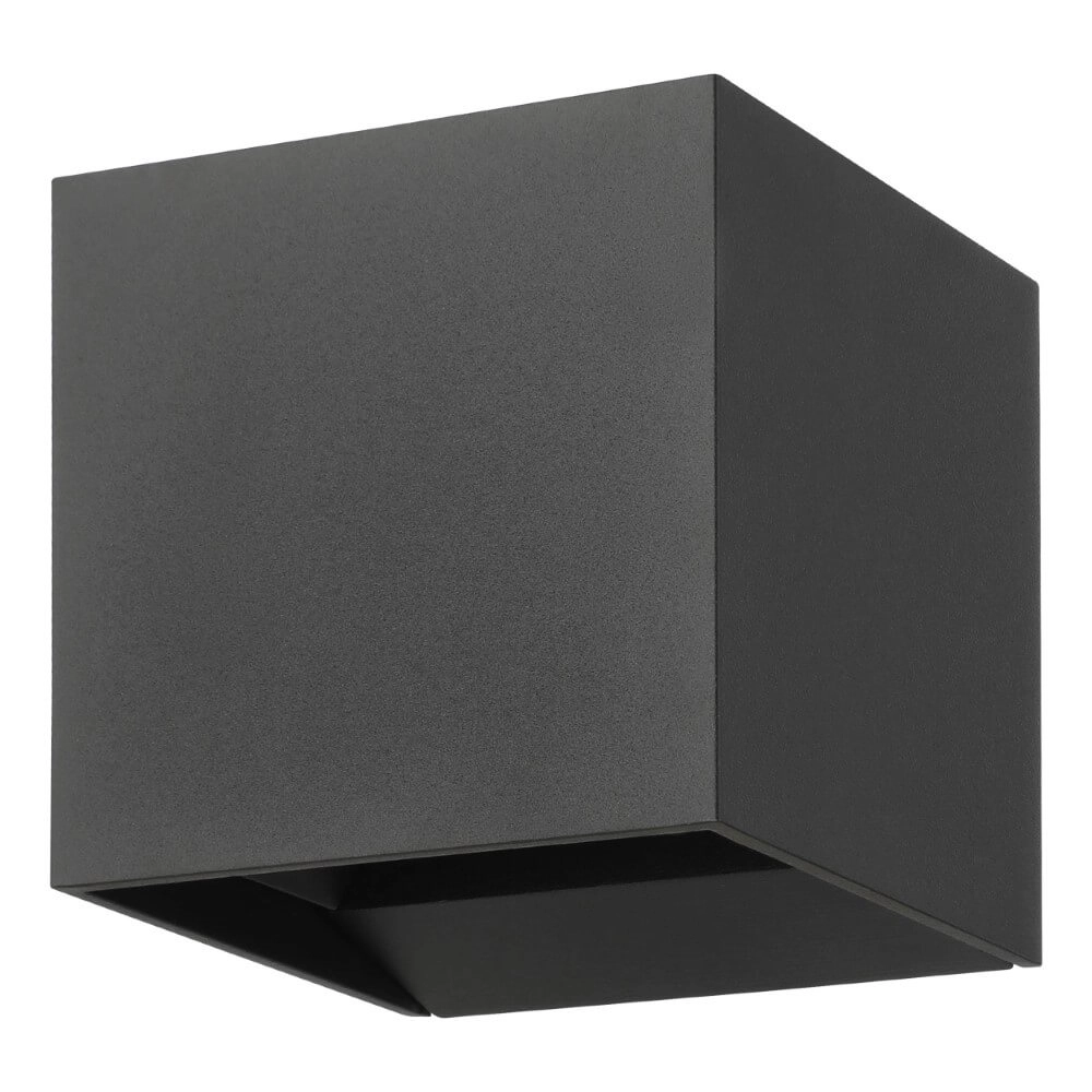 Wall spotlight Calpino 3 anthracite 10x10x10cm