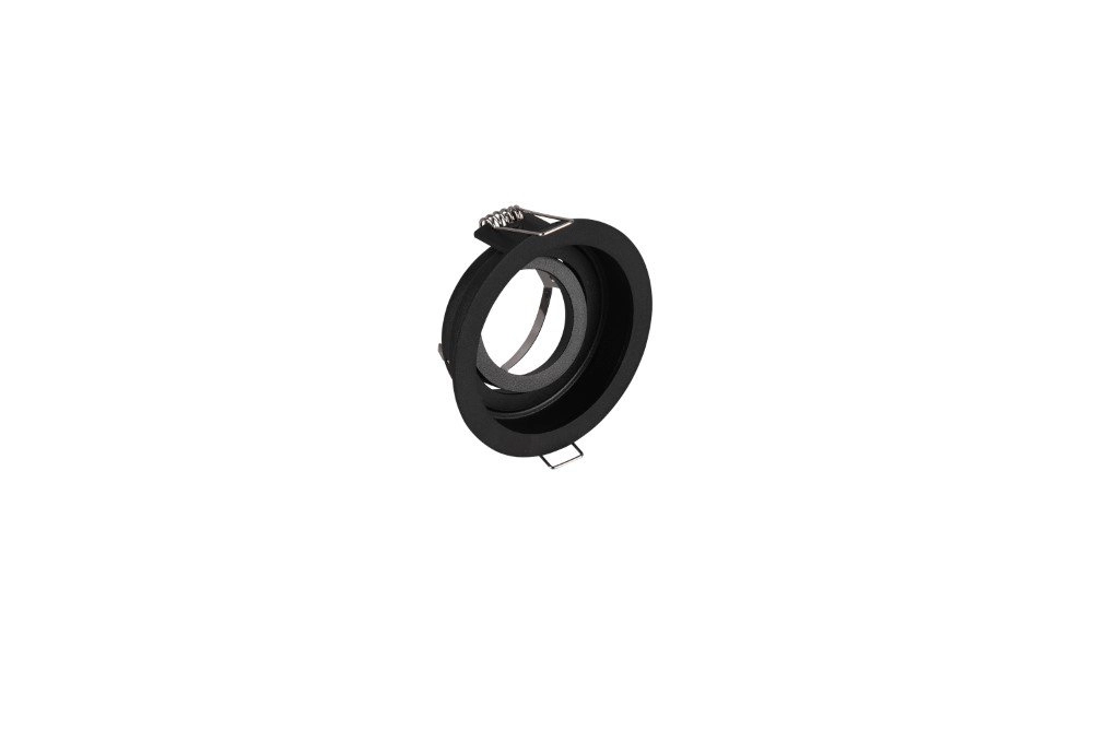 Black recessed spot Kenai richtbaar Trio 4017807455939