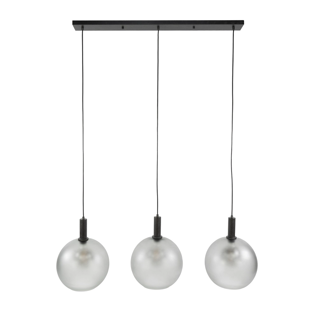 Glass pendant lights Bubble 3x E27 Lyora 8716803513471
