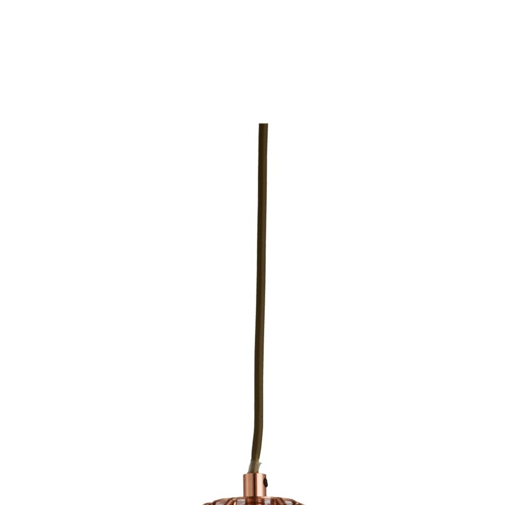 Copper wire lamp Geometric Cage Ø 39cm Searchlight 5053423060545
