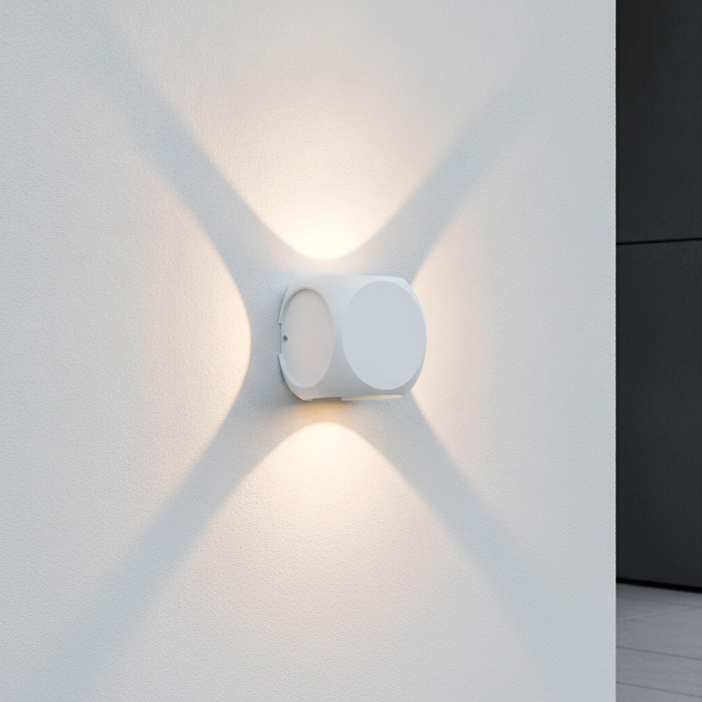 Unique wall lamp Zari 4-light white