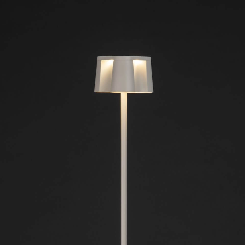 White floor lamp Nice for outdoors KonstSmide 7318307831252