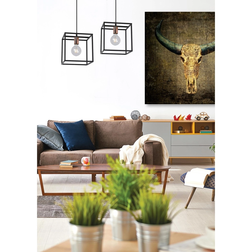 Pendant lamp Arthur Black Lucide 5411212082749