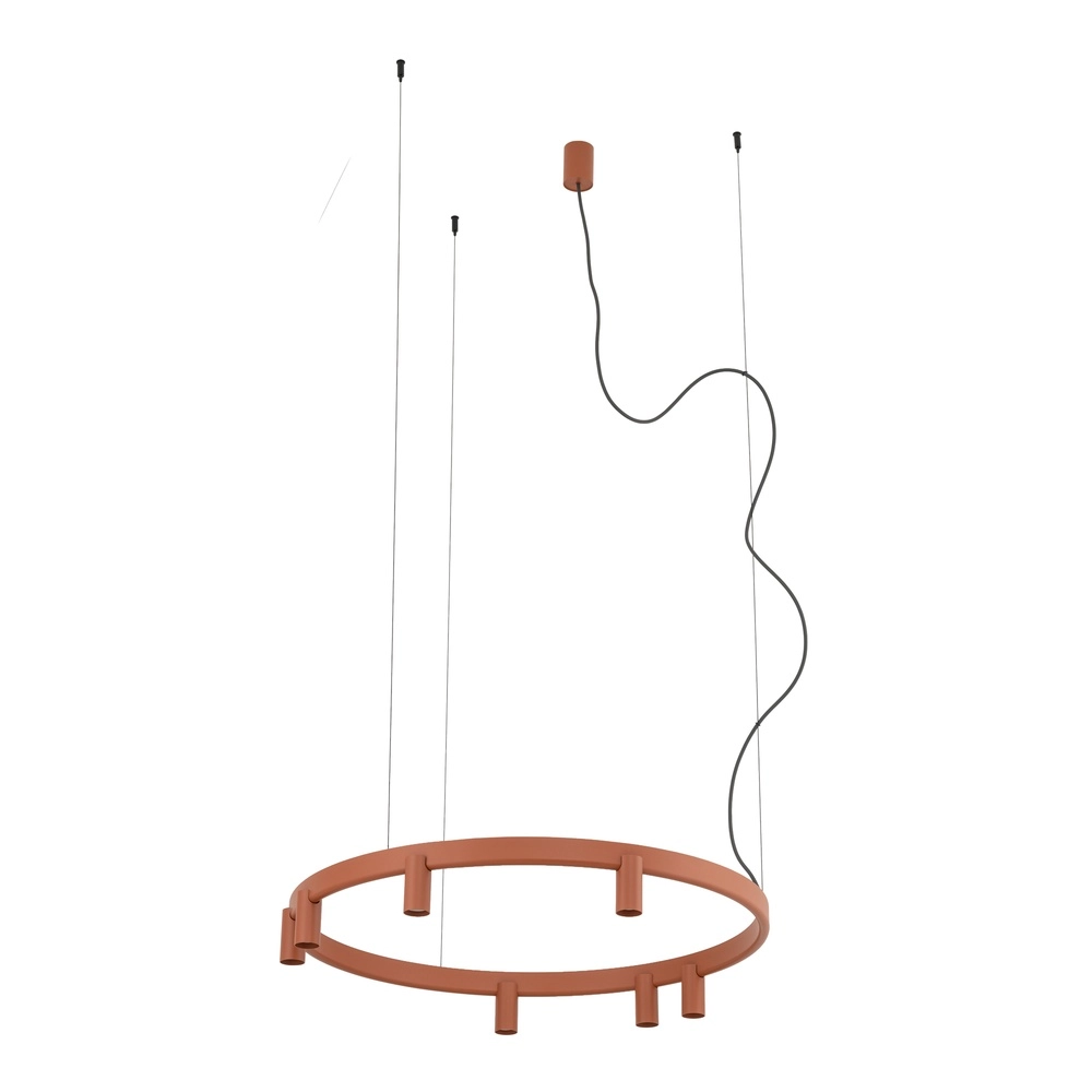 Design pendant lamp Fourty terracotta Ø 80cm