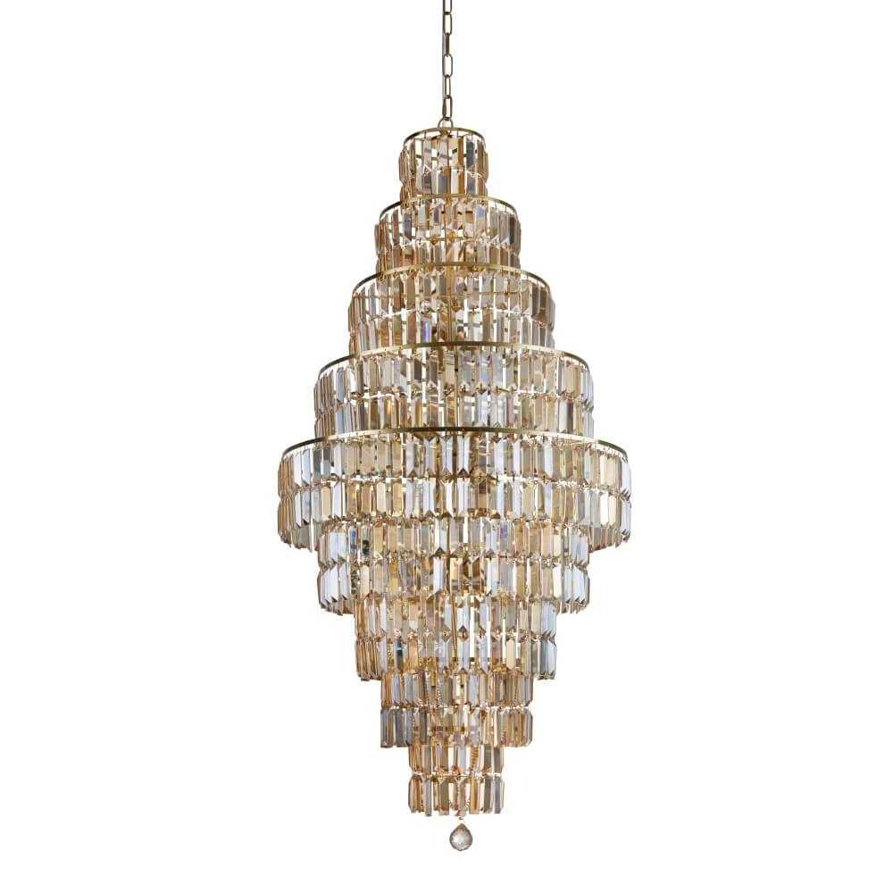 Golden chandelier Empire Ø 60cm