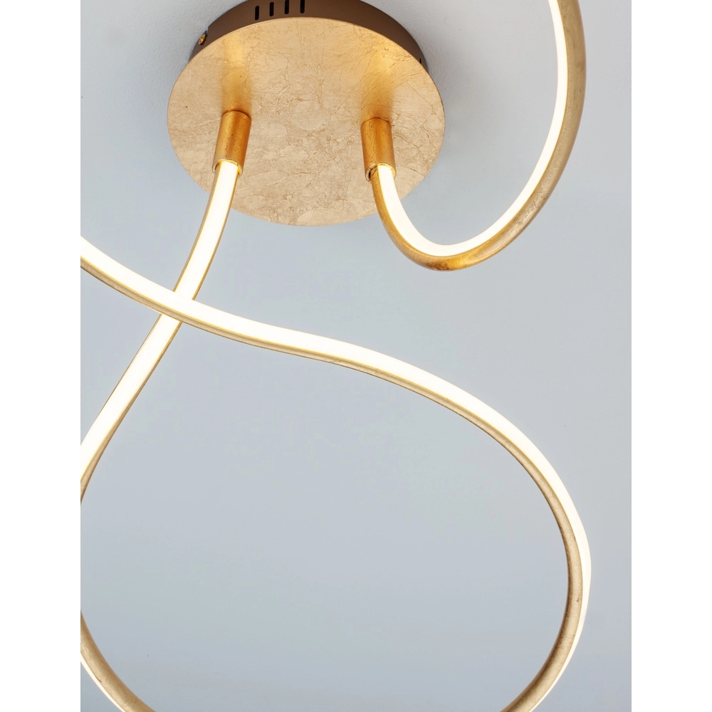 Ceiling lamp Fungo curl gold Lyora 5212017419880