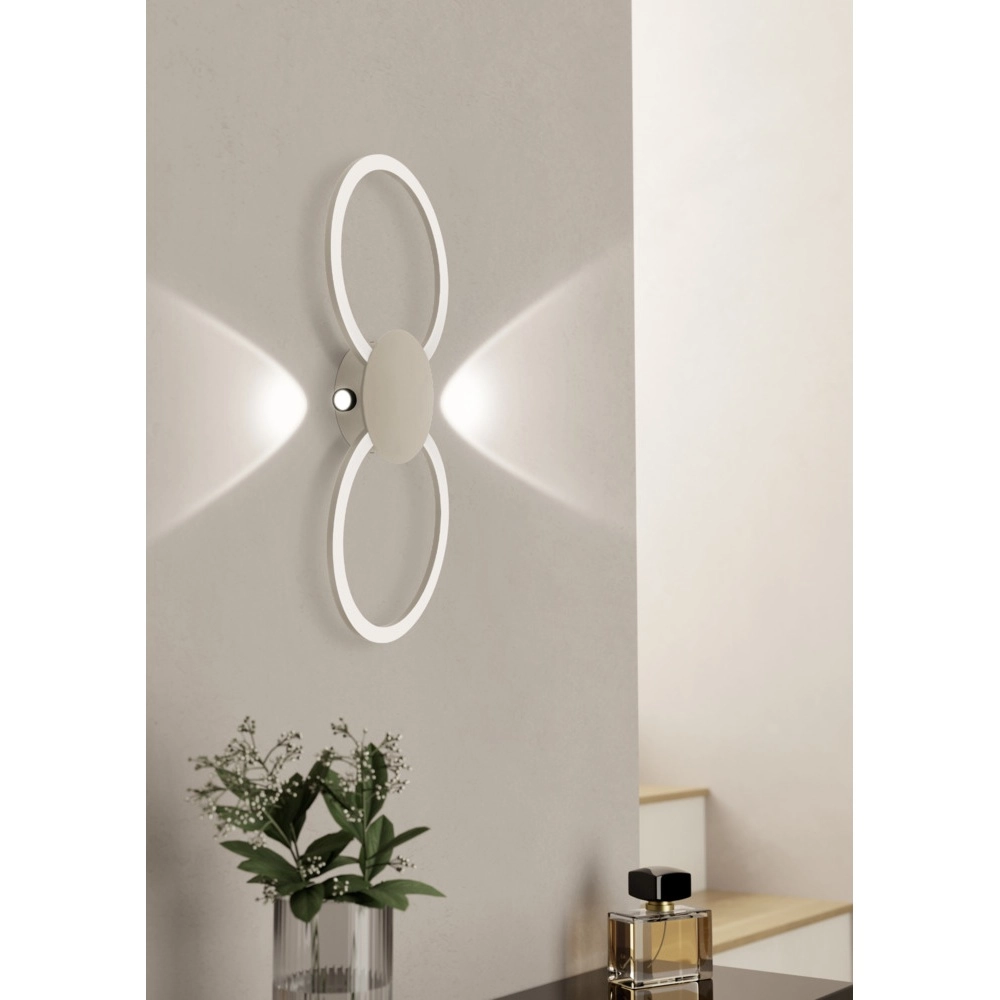 Design wall lamp Venticello 1 sand brown Eglo 9008606357475
