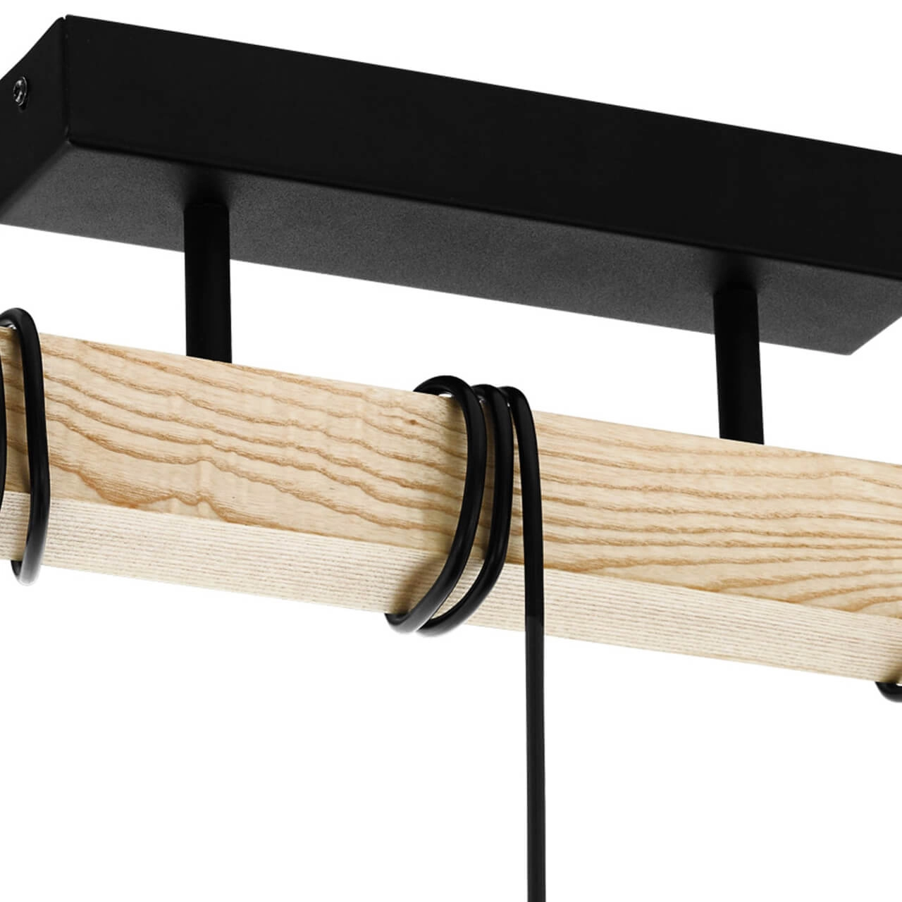 Wooden ceiling lamp Townshend 5 Eglo 9002759440749