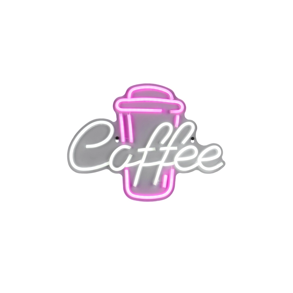 Neon wall lamp Coffee pink Trio 4017807657500
