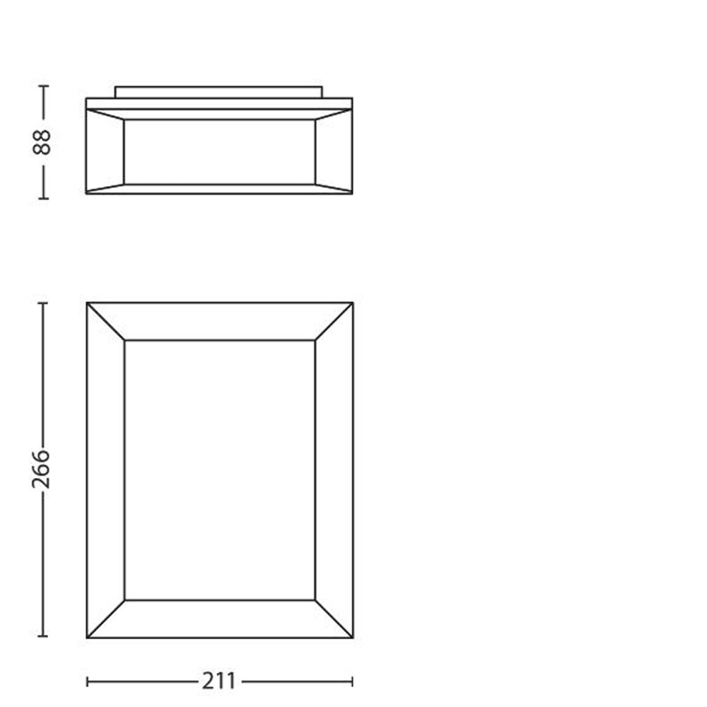 LED outdoor lamp Karp Philips 8718696131282