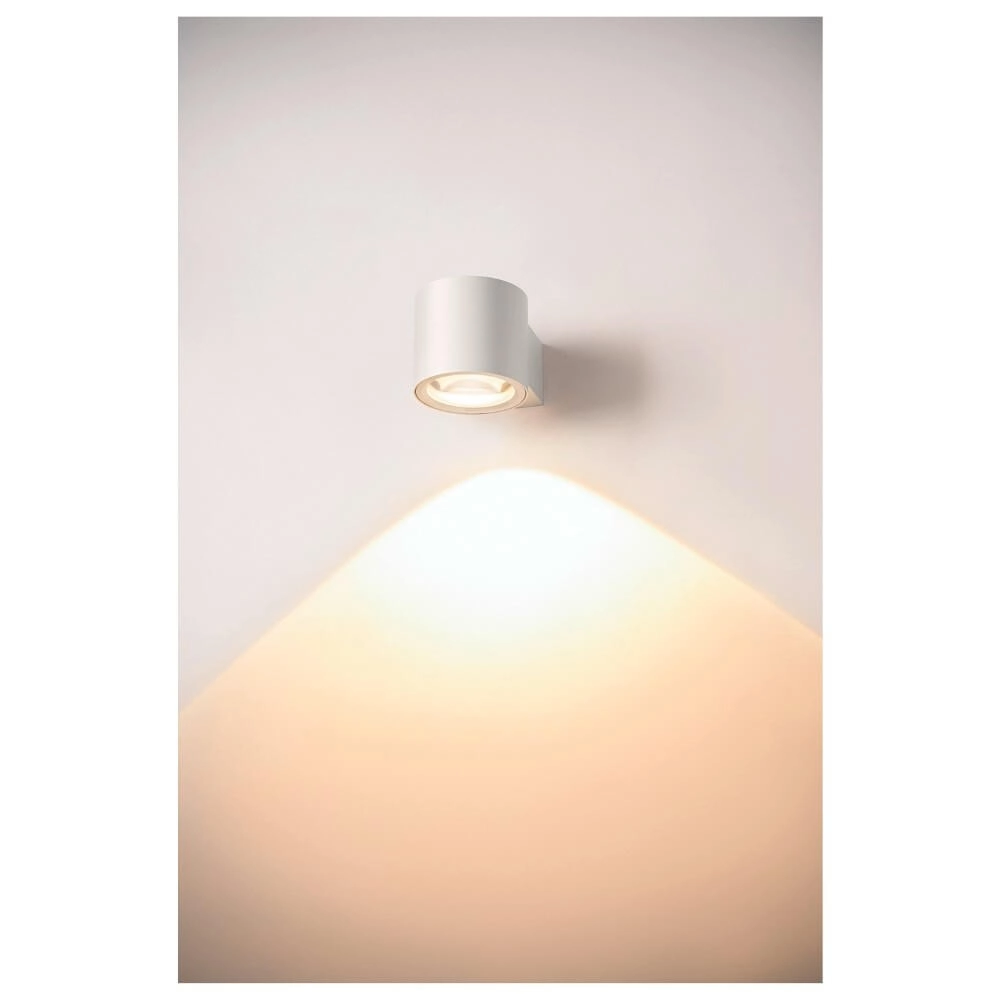 Dim-to-warm wall spot Oculus white SLV 4024163263870