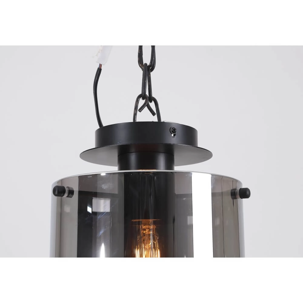 Black ceiling lamp Sweden 1-light Searchlight 5053423271408