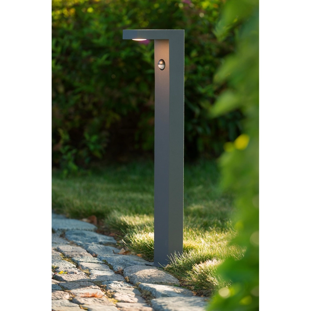 Pedestal lamp Texas-Ir with sensor anthracite Lucide 5411212281012