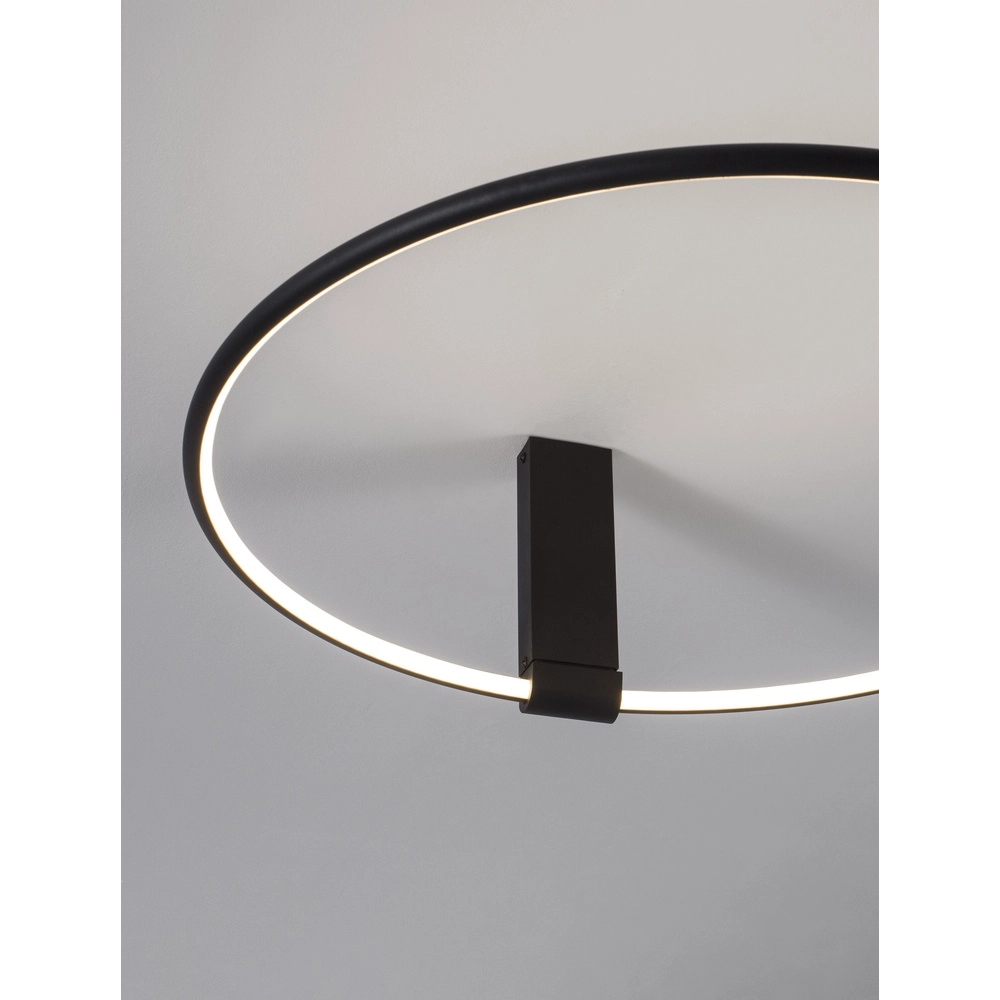 Design ceiling lamp Garve black Ø 60cm Lyora 5212017431813