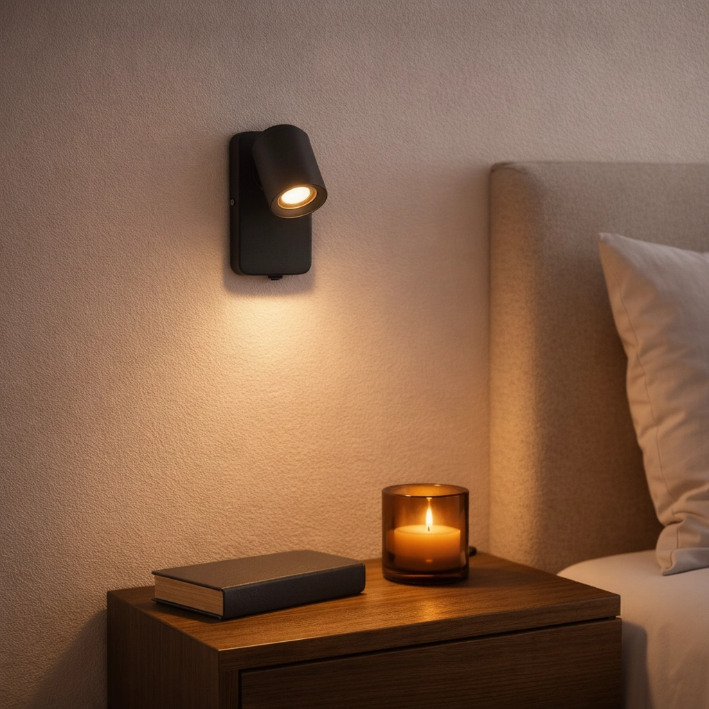 Wall spotlight Cosmina black