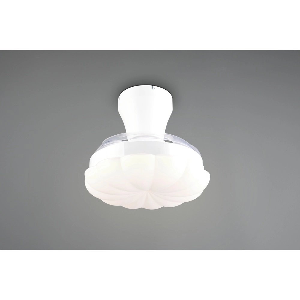 Ceiling fan Boras white Ø 60cm Trio 4017807690514