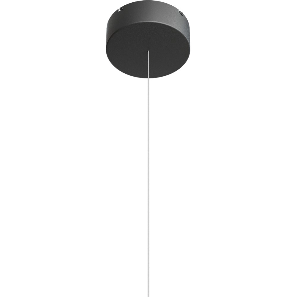 Design pendant lamp Ceppo black with nickel Ø 45cm Masterlight 8718121389233