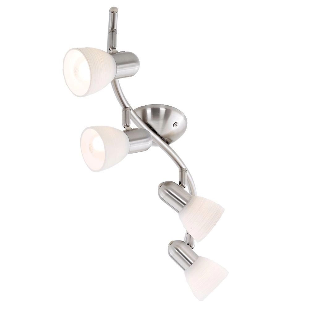 Ceiling spotlight Dakar 1 4-light nickel matt Eglo 9002759884741