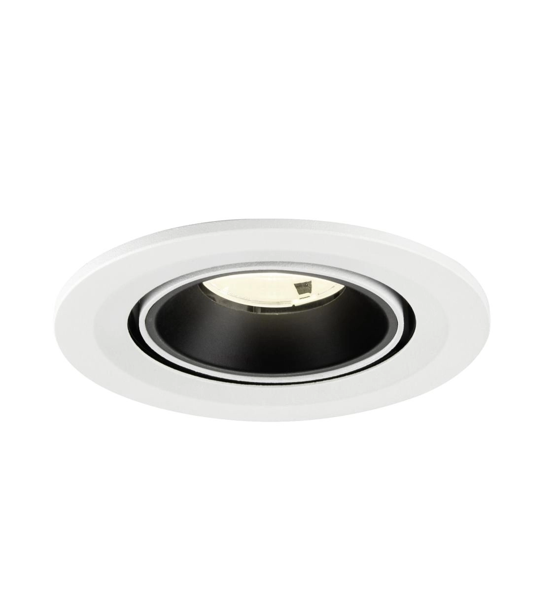 Recessed spotlight Numinos Gimble S white/black 4000K - 20deg SLV 4024163313308