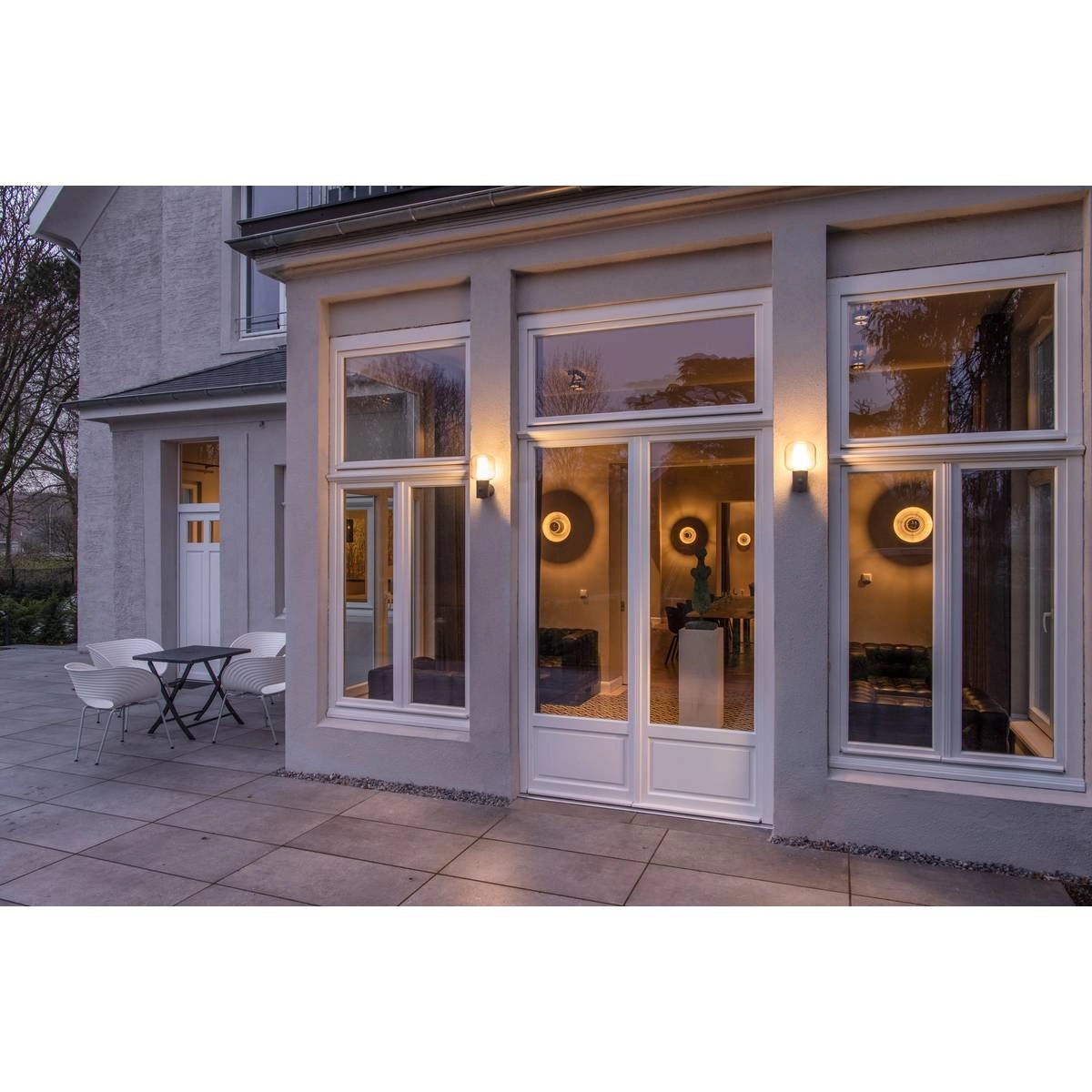 Outdoor lamp Ovalisk with motion sensor SLV 4024163248297